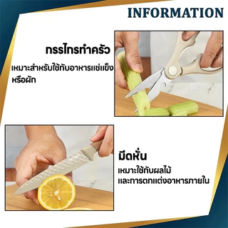 ชุดมีดทำครัว 6 ชิ้น มีดทำครัว มีด มีดชุดทำครัว ชุดมีดทำครัว มีดเชฟ มีดทำอาหาร เกรดพรีเมี่่ยม คม สวย หรูหรา