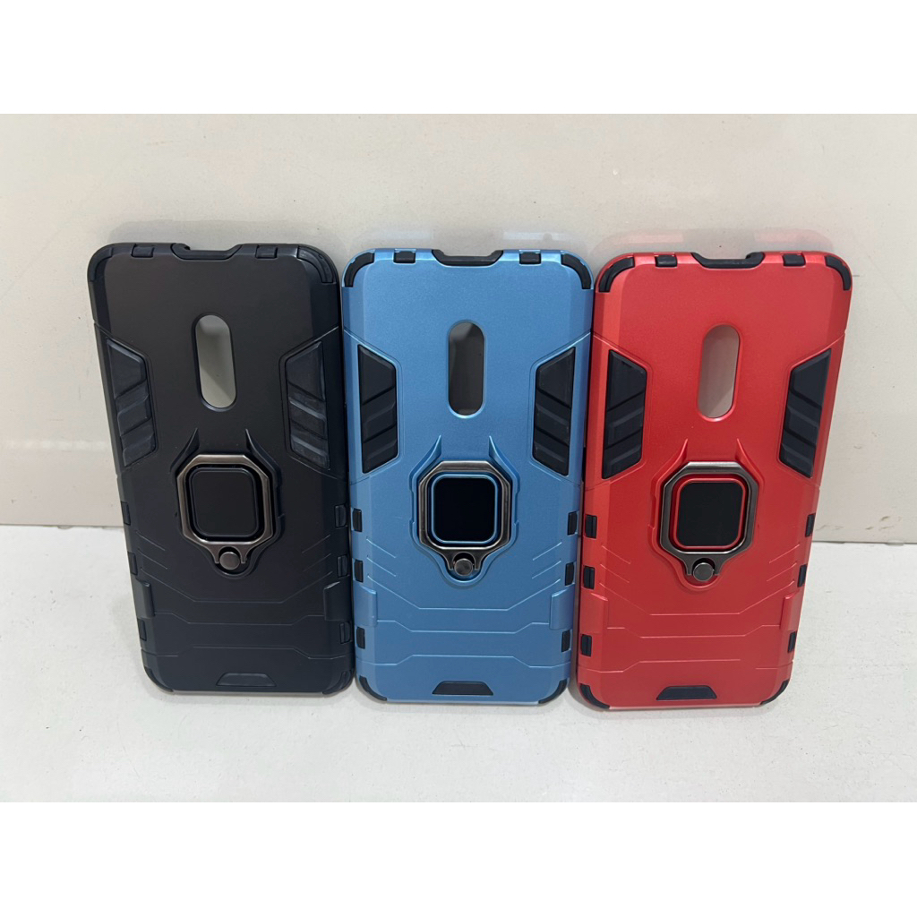 Oppo Realme X/Oppo K3 เคส Shockproof Kickstand Hard Back Cover Case For เคส Oppo Realme X/Oppo K3
