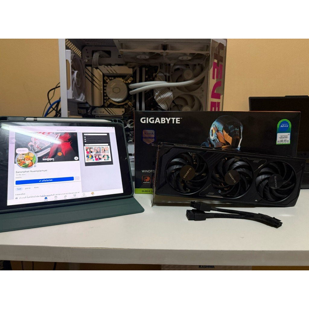 RTX 5070 GIGABYTE มือสองใช้งานน้อย ประกัน 3 ปี