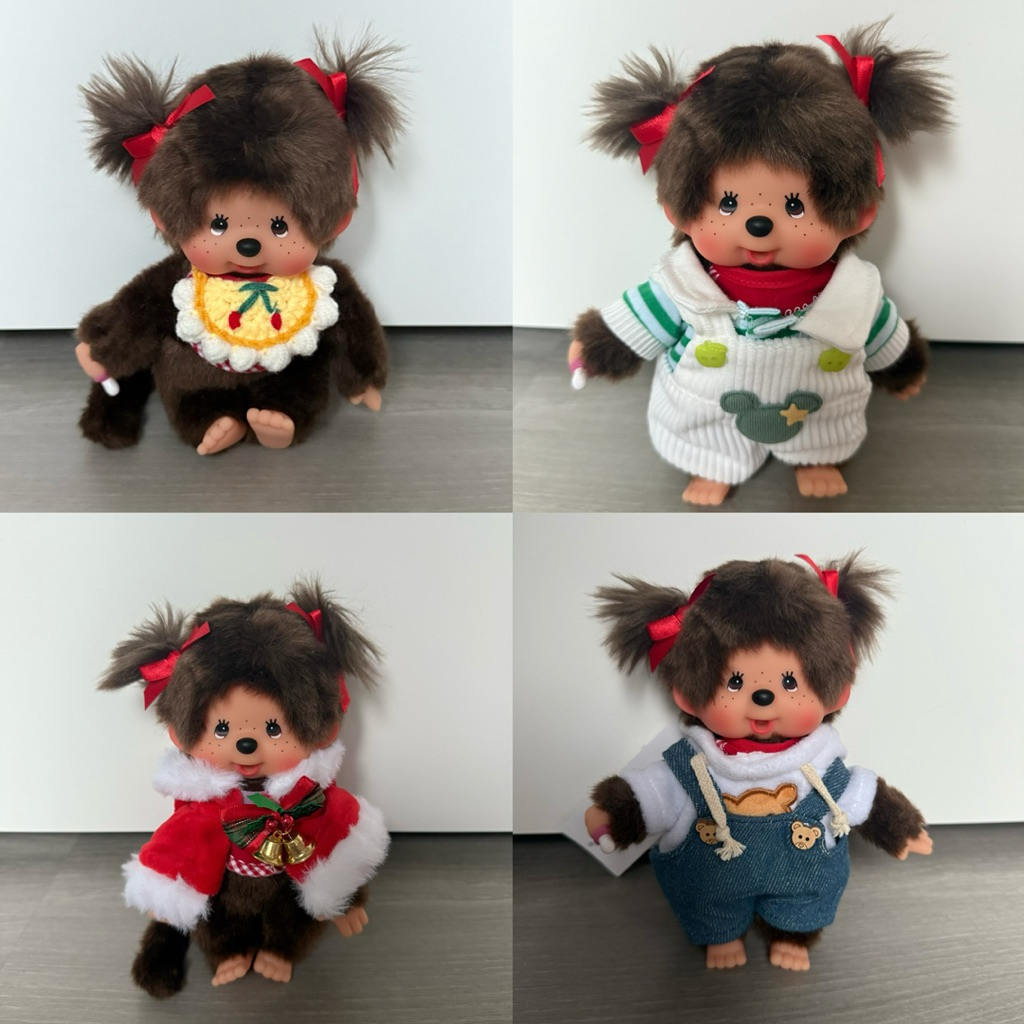 ชุดMonchhichi19cm ชุดmonchhichi ไซส์ S พร้อมส่งจากไทย(ขายเฉพาะชุด/อุปกรณ์ ❌ ไม่รวมตุ๊กตา