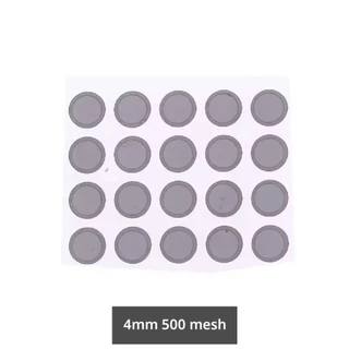 แผ่นกรองตาข่ายหูฟังแบบถักทอละเอียด 500 MESH ราคาต่อคู่