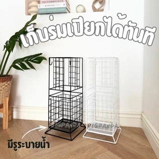 ที่เก็บร่ม ที่วางร่ม ในบ้าน ทรงเหลี่ยม ดีไซน์ใหม่เข้ามุมได้พอดี " ที่ใส่ร่ม มินิมอล ”