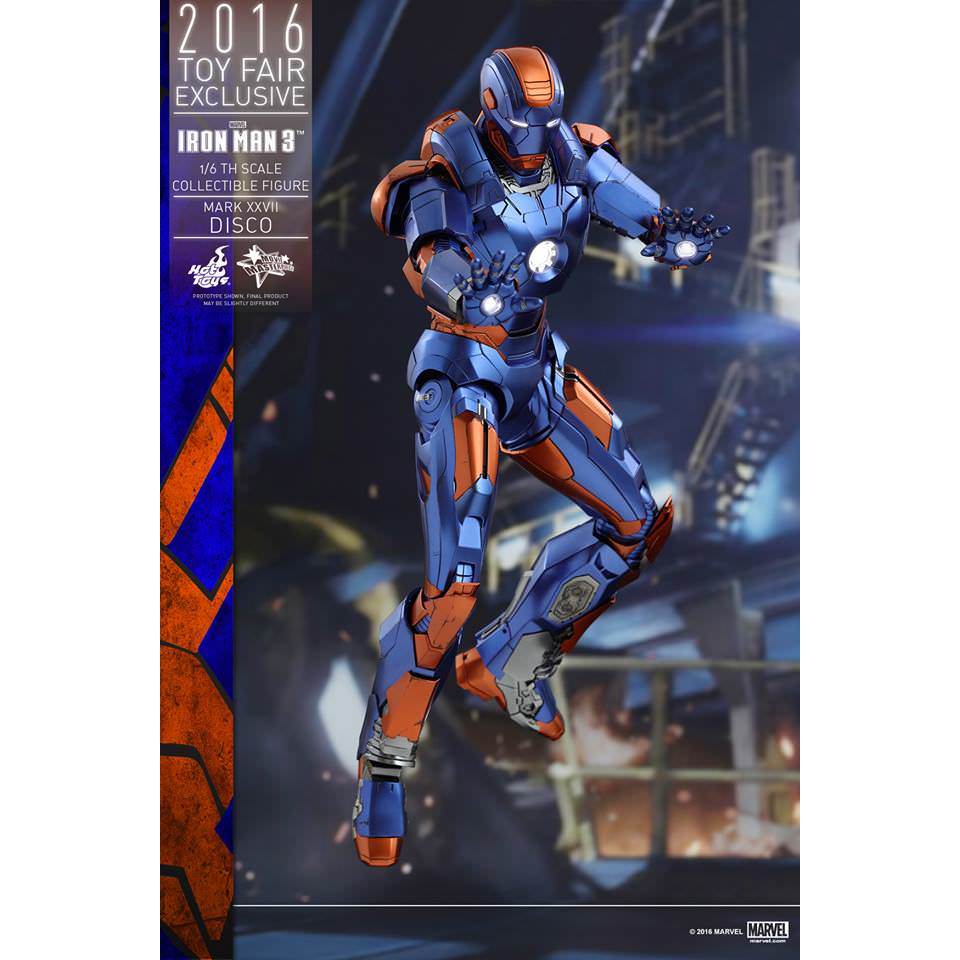 Hot Toys MMS 371 Iron Man 3 – Mark XXVII Disco 1/6 มือสอง ของครบ รายละเอียดด้านใน Marvel **พร้อมส่ง*