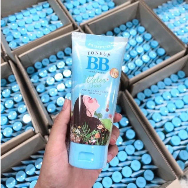พร้อมส่ง บีบีปุยปุย TONEUP BB Puii Puii กันแดดผิวโกลว์ โทนอัพบีบี กันแดด ปรับผิวขาวว