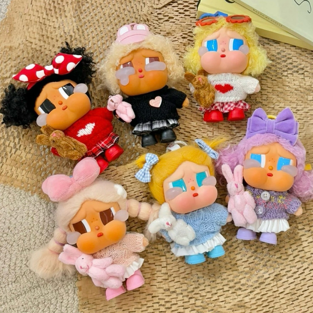 พร้อมส่งจาก 🇹🇭[ของแท้ 100%] เช็คการ์ด - พวงกุญแจ CRYBABY Vacation Mode On Series