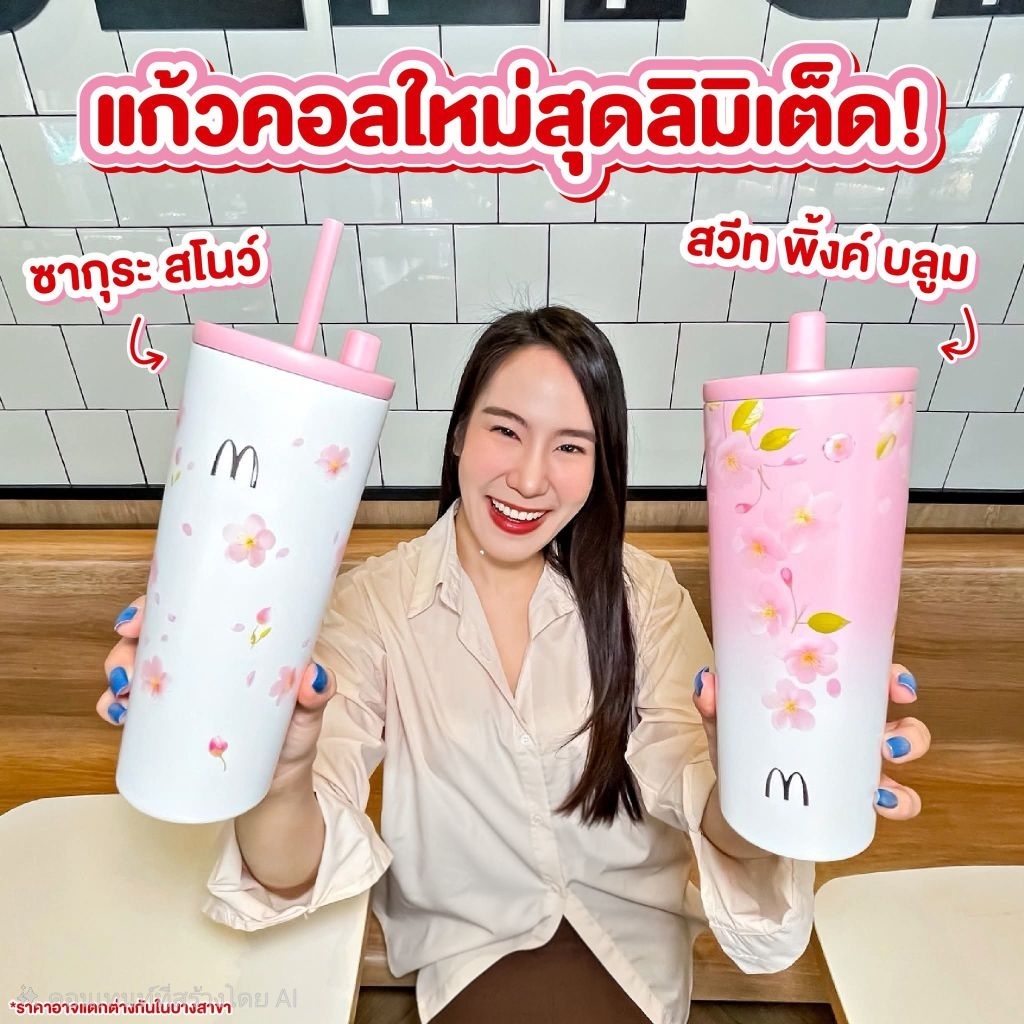 Limited Edition! แก้ว Blossom Bliss Tumbler