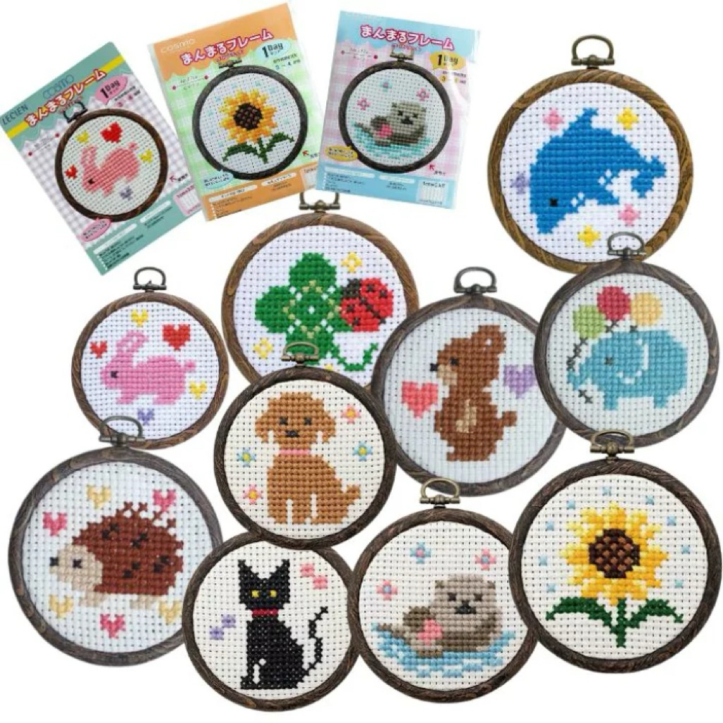 Lecien Cross stitch Embroidery kit ชุดพร้อมปัก ญี่ปุ่นแท้ – โปรปัง