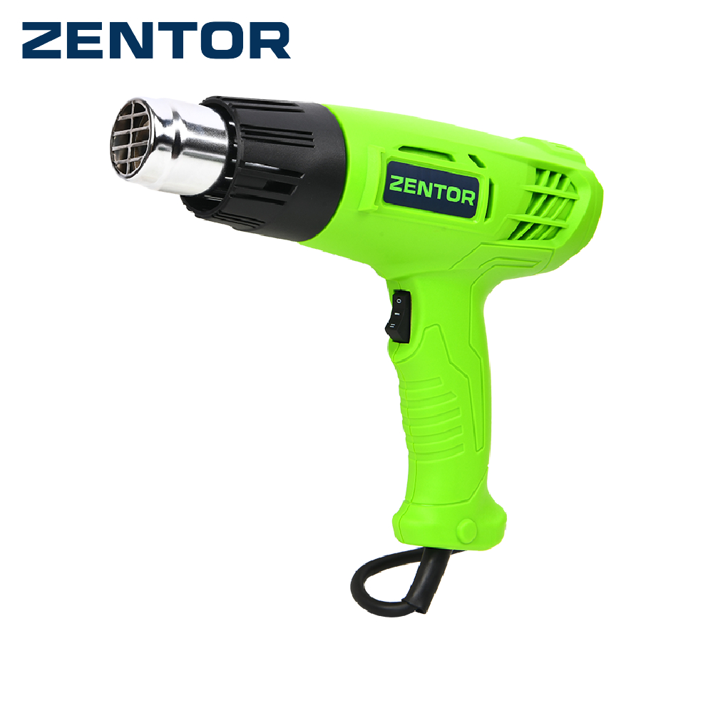 Zentor เครื่องเป่าลมร้อน ที่เป่าลมร้อน ปืนเป่าลมร้อน กำลังไฟ 2200W ร้อนไว มีสวิตช์ปรับ Heat Gun