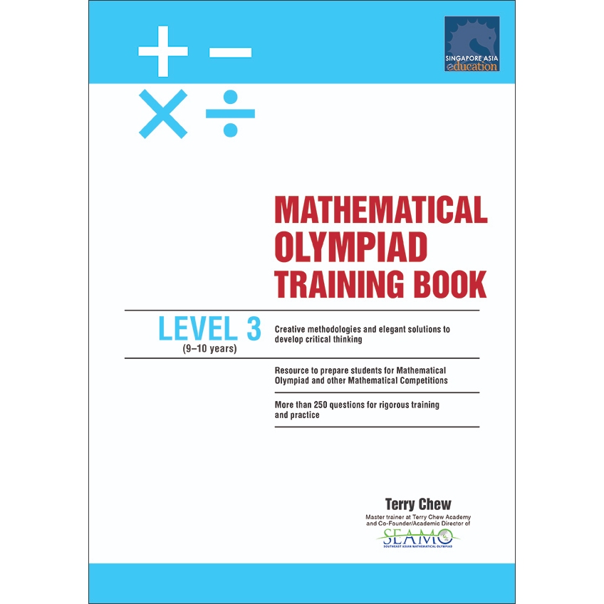 GSAP_แบบฝึกหัดคณิตศาตร์ภาอังกฤษโอลิมปิกป.3  Mathematical Olympiad Training Book Level 3