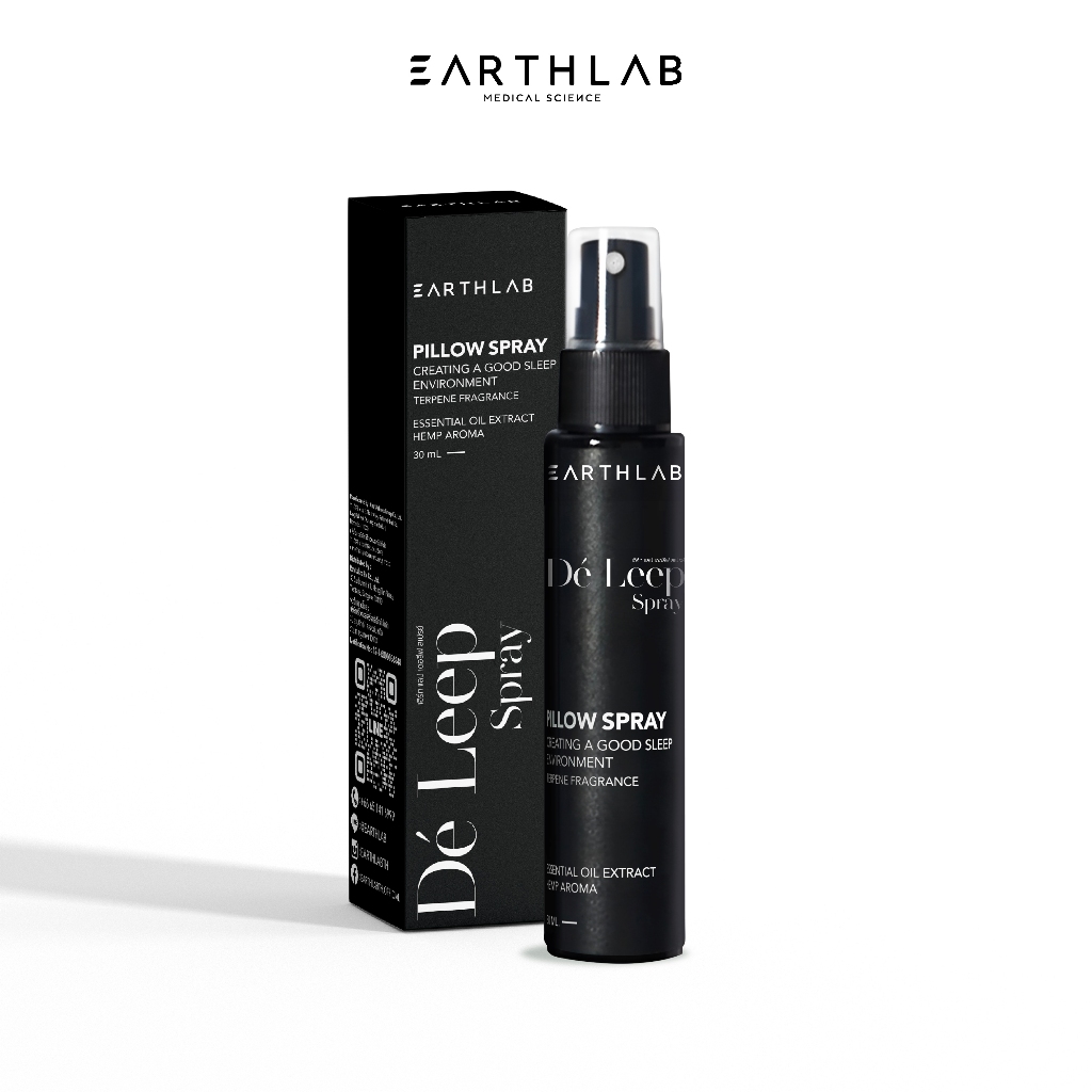 Earth Lab De'leep Spray สเปรย์ปรับอากาศในห้องนอน ผ่อนคลาย หลับง่าย หลับสบาย  FG0461