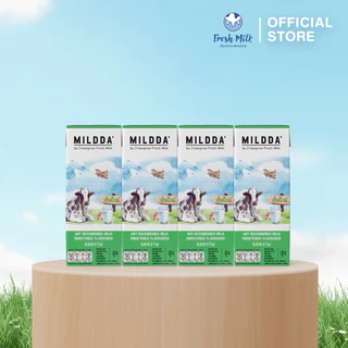 [12 กล่อง] Mildda มายด์ด้า นม UHT รสหวาน 180 มล.แคลเซียมสูง นมโคแท้100% นมคุณภาพดี นมเชียงใหม่ นมกล่อง นมเด็ก นมหวาน