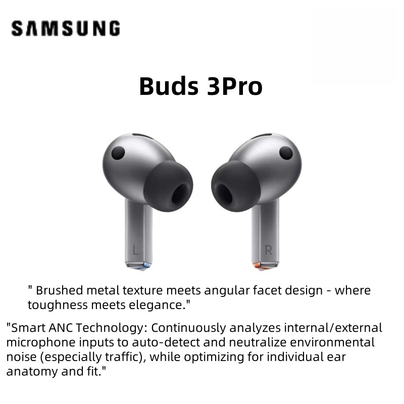 Samsung Galaxy Buds 3 Pro | ANC, 24bit Hi-Fi Sound, 29H Playtime | For Music Lovers & Gamers🎧 - รูปที่ 5