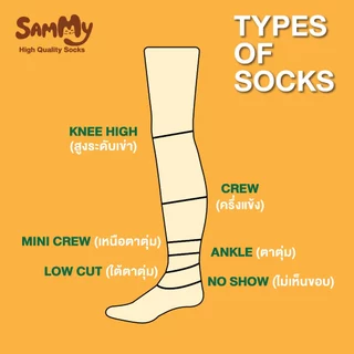 Sammy ถุงเท้าลูกเสือ ถุงเท้าลูกเสือมัธยม ถุงเท้าลูกเสือประธม สีกากี หนาพิเศษ ลูกเสือสามัญ ขนาด5-7/7-9/FreeSize/Xl