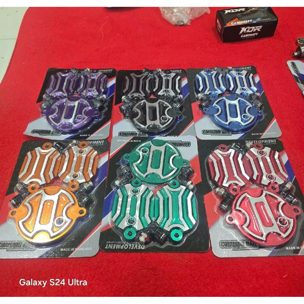 ฝาครอบ4วาว W125 คาบู/หัวฉีด CNC งานKDR