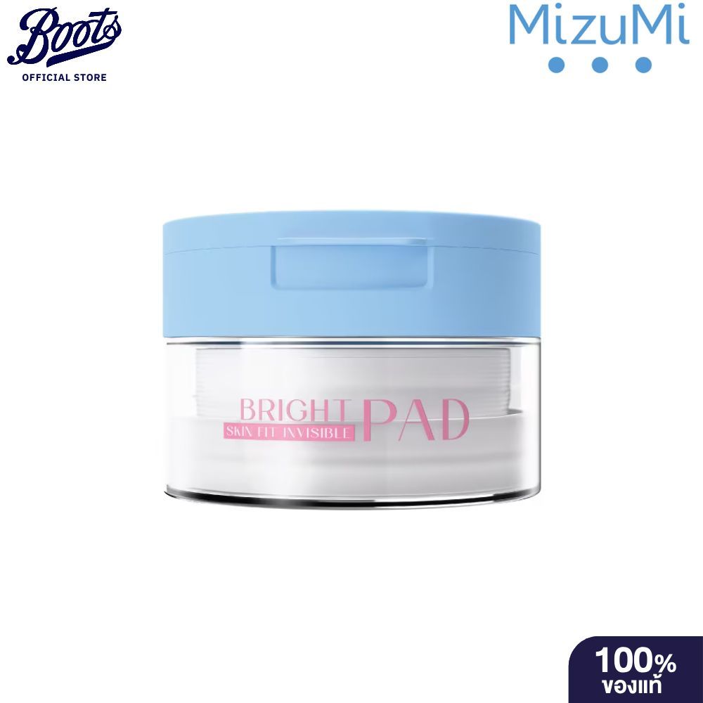 MizuMiมิซึมิ ไบรท์ สกิน ฟิต อินวิซิเบิล แพด 130 Ml
