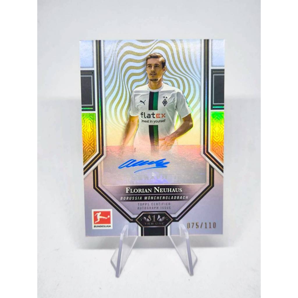 การ์ดลายเซ็น Topps Chrome Bundesliga  Soccer Red Auto VfB Stuttgart 2021-22