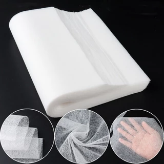 Filter cotton SNRQI W30 สำลีกรองเครื่องดูดฝุ่น สำหรับร้านทำเล็บ 100 แผ่น (สีขาว)