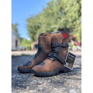 รองเท้าหนังทัวร์ริ่ง RYO รุ่น AVANT หนังน้ำตาล ข้อสั้น ไซส์ …