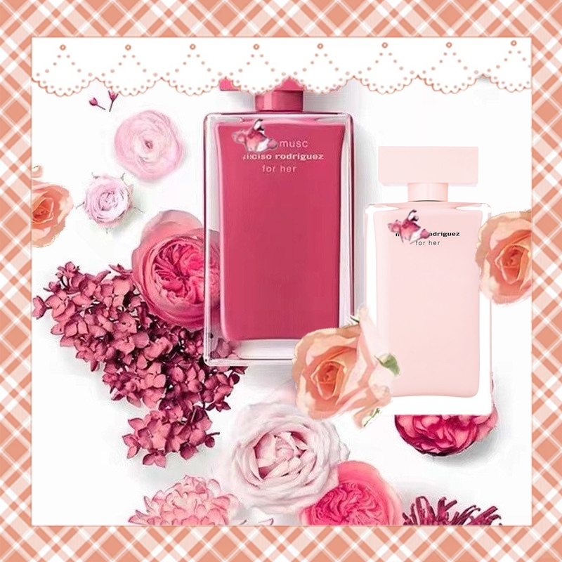 พร้อมส่ง🔥Nar//ciso Rod//riguez for Her/Fleur Musc EDP Eau de Parfum 100ml