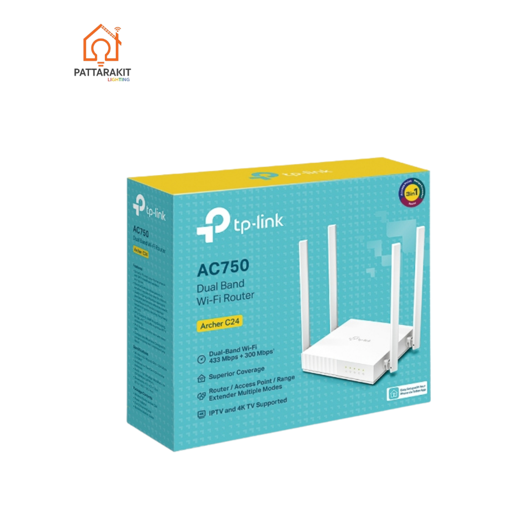 Archer C24 AC750 / Dual-Band Wireless Rounter / TP LINK