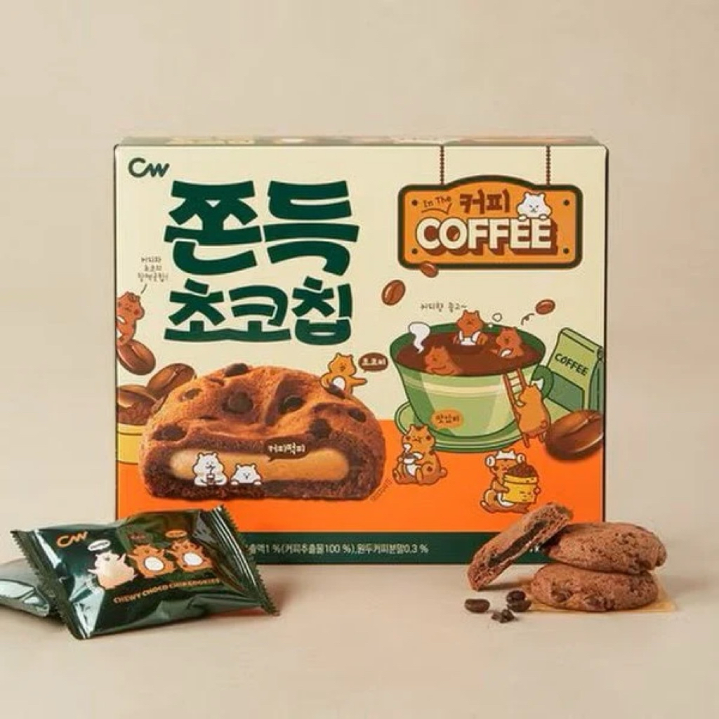 East CW chewy cookie coffee 200 g. 🇰🇷 จากเกาหลี คุกกี้รสกาแฟ