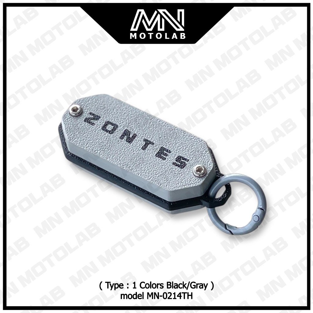 MN ZONTES Keyless Caes Protection 3D เคสคีย์เลส ( Type:1 / Colors Black/White / สีดำและขาว) Model MN-0211TH