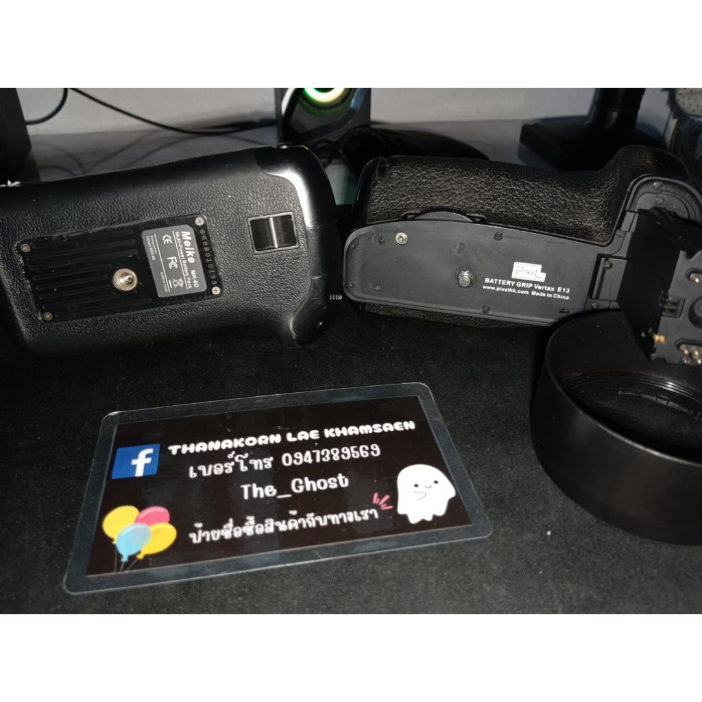 Battery grip canon 6d กริบแบตมือสองสภาพพอใช้งาน