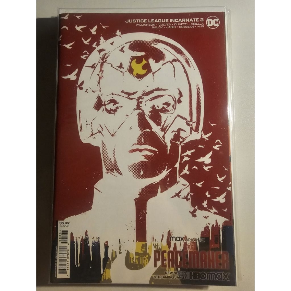 Justice League Incarnate #3 – Peacemaker HBO Max Promo Variant