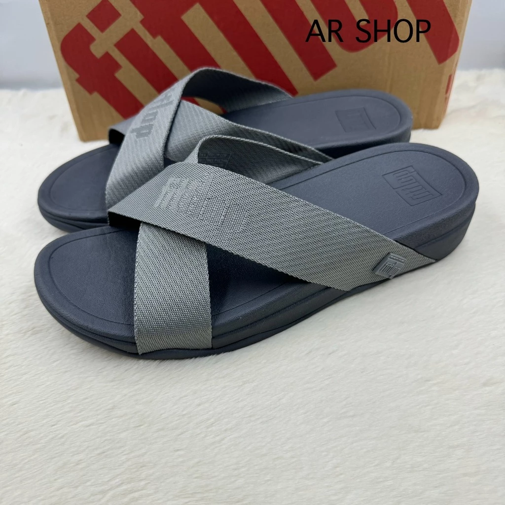 รองเท้าFItflop แบบสวมสำหรับผู้ชาย ผลิตจากผ้า งานสวยน้ำหนักเบาสวมใส่สบายใส่ทนใส่เดินสะดวกทุกกิจกรรม