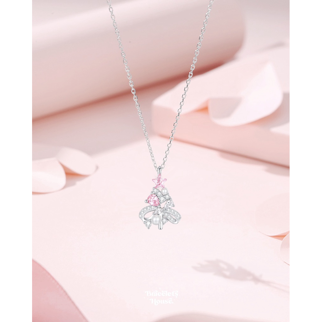 Braceletshouse 💜 สร้อยเงินแท้ Pinkmassy.🎄💖