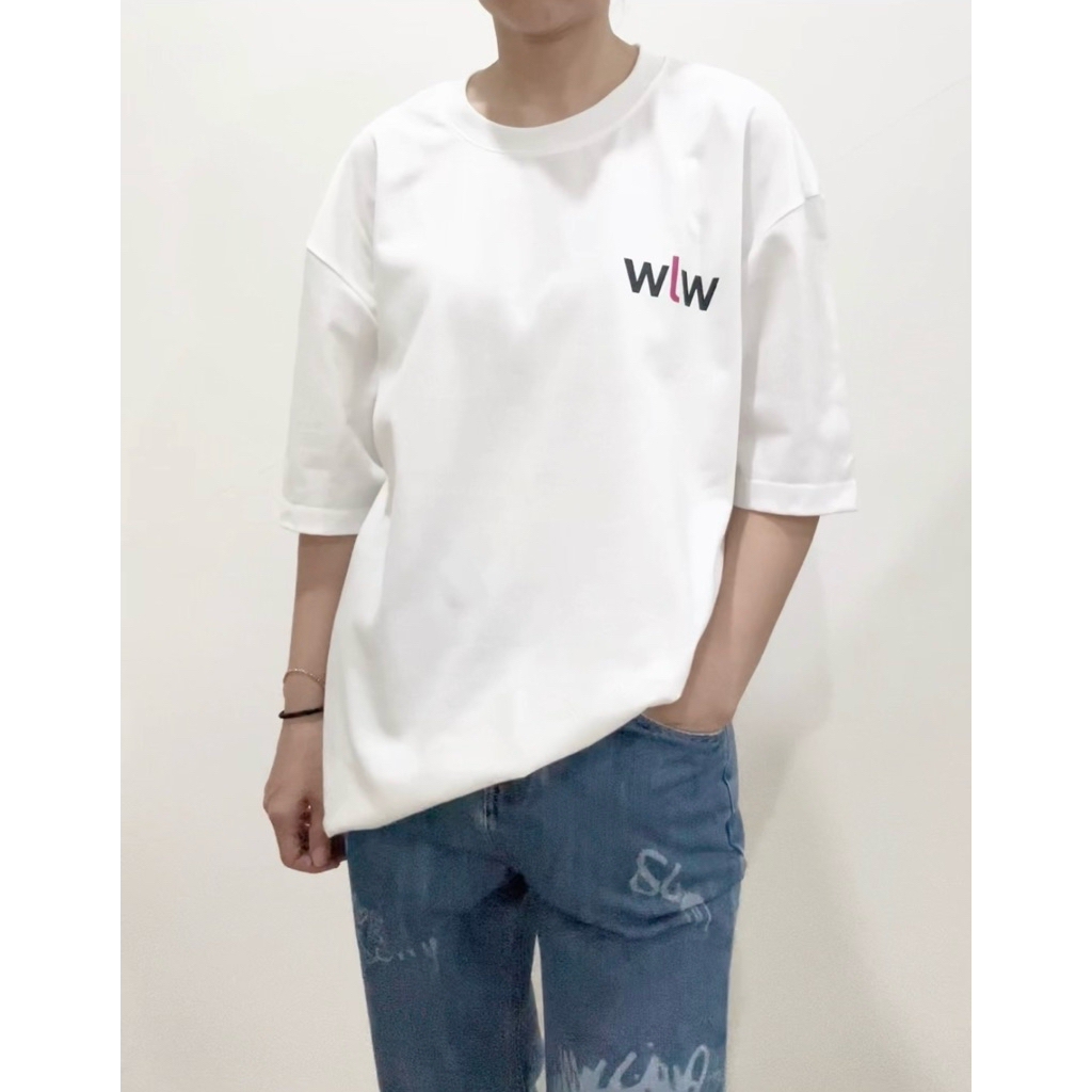 เสื้อยืดโอเวอร์ไซส์ผู้หญิง WLW