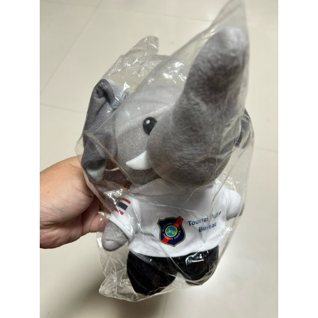 “งานพรีเมี่ยม“ตุ๊กตาน้องช้างตำรวจท่องเที่ยว#Tourist police งานสะสม