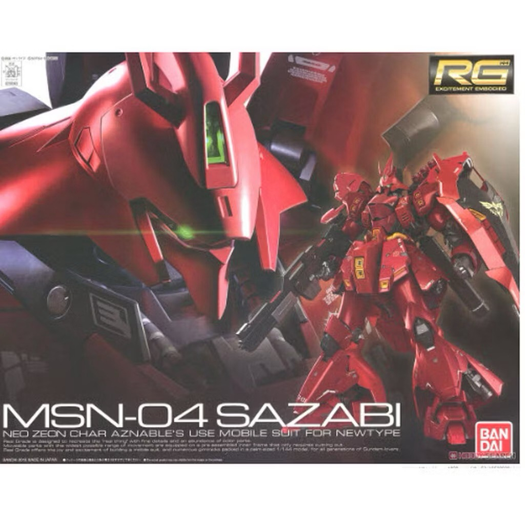 [พร้อมส่ง] Bandai RG1/144 Sazabi