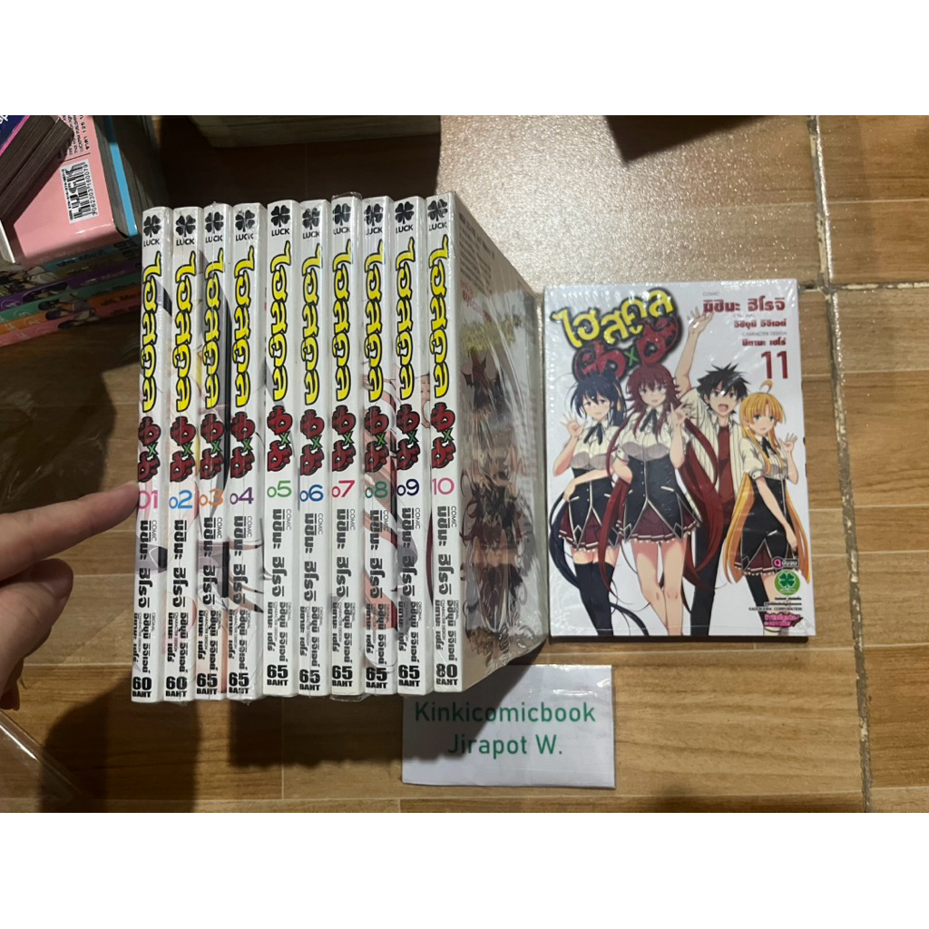 High School DxD ไฮสคูล 11 เล่มจบ ลัก