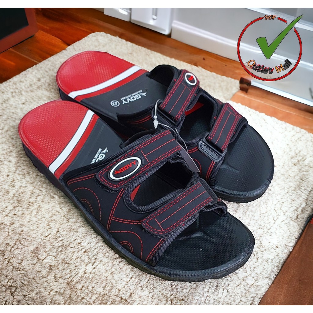 SCPPLaza รองเท้าแตะแบบสวม Govy MK1088 ปรับความกว้างหน้าเท้่าได้ วัสดุ PVC ใช้งานทนทาน ขนาดเบอร์ 39-44