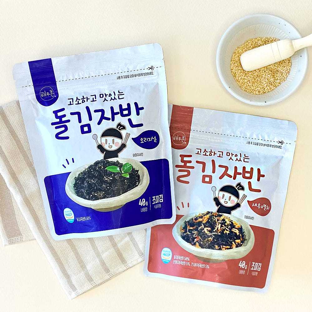 กิมจาบัน Gimjaban สาหร่ายโรยข้าว สาหร่ายทะเลปรุงรส สาหร่ายนำเข้าจากเกาหลี ราคา ถูกที่สุด ดีลบีเคเค แกลเลอรีภาพที่ 3