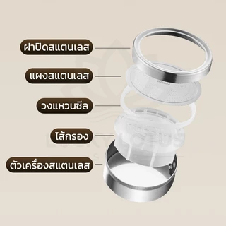 LUCKYLOTUS ชุดฝักบัวอาบน้ำ สแตนเลสเกรด 304 กันสนิม ติดตั้งง่าย