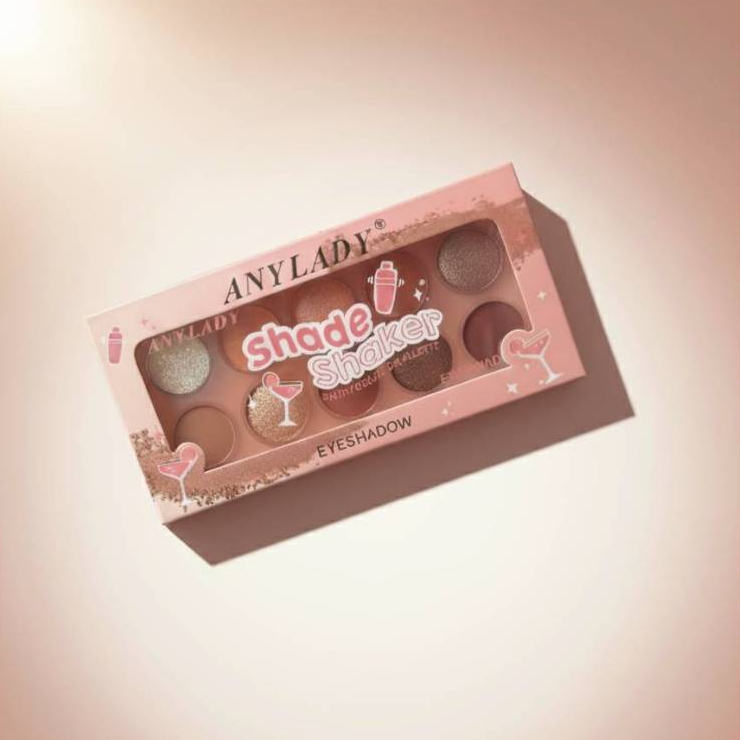 ปลีก/ส่ง อายแชโดว์ ANYLADY Shade Shaker พาเลทอายแชโดว์ 10 สี No.8302
