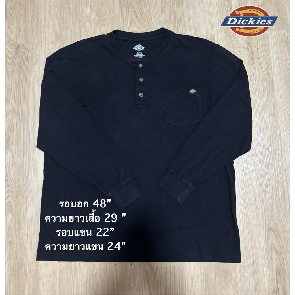 เสื้อยืดแขนยาว Dickies ของแท้ 💯 % XL ของจริงใหม่มาก