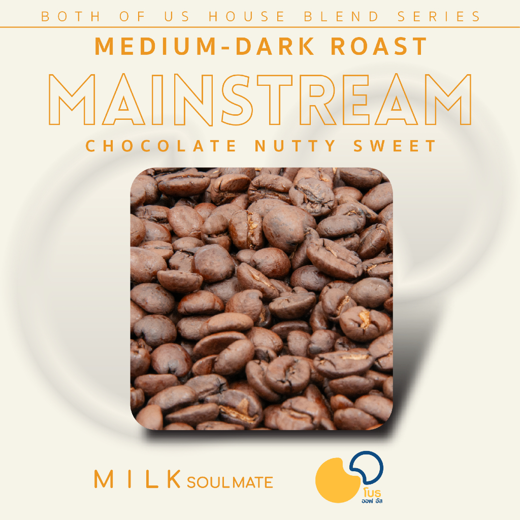 R4 MAINSTREAM | House Blend | Medium-Dark Roast (คั่วกลางเข้ม) - รูปที่ 2