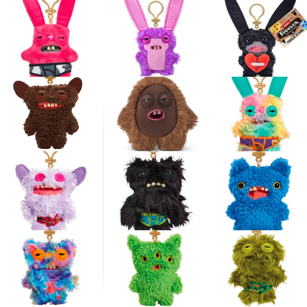 พร้อมส่ง!! FUGGLER Funny Ugly Monsters พวงFuggler แท้แน่นอน หลายแบบ น่ารักสุดฮิต ห้อยกระเป๋า
