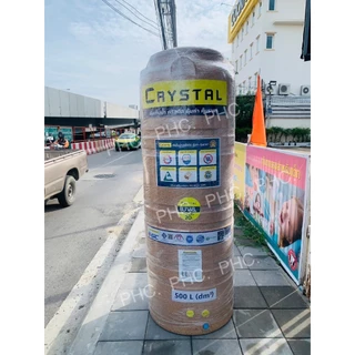 ถังเก็บน้ำบนดิน CRYSTAL ขนาด 500 ลิตร สีแกรนิตทราย (ท่อใน)