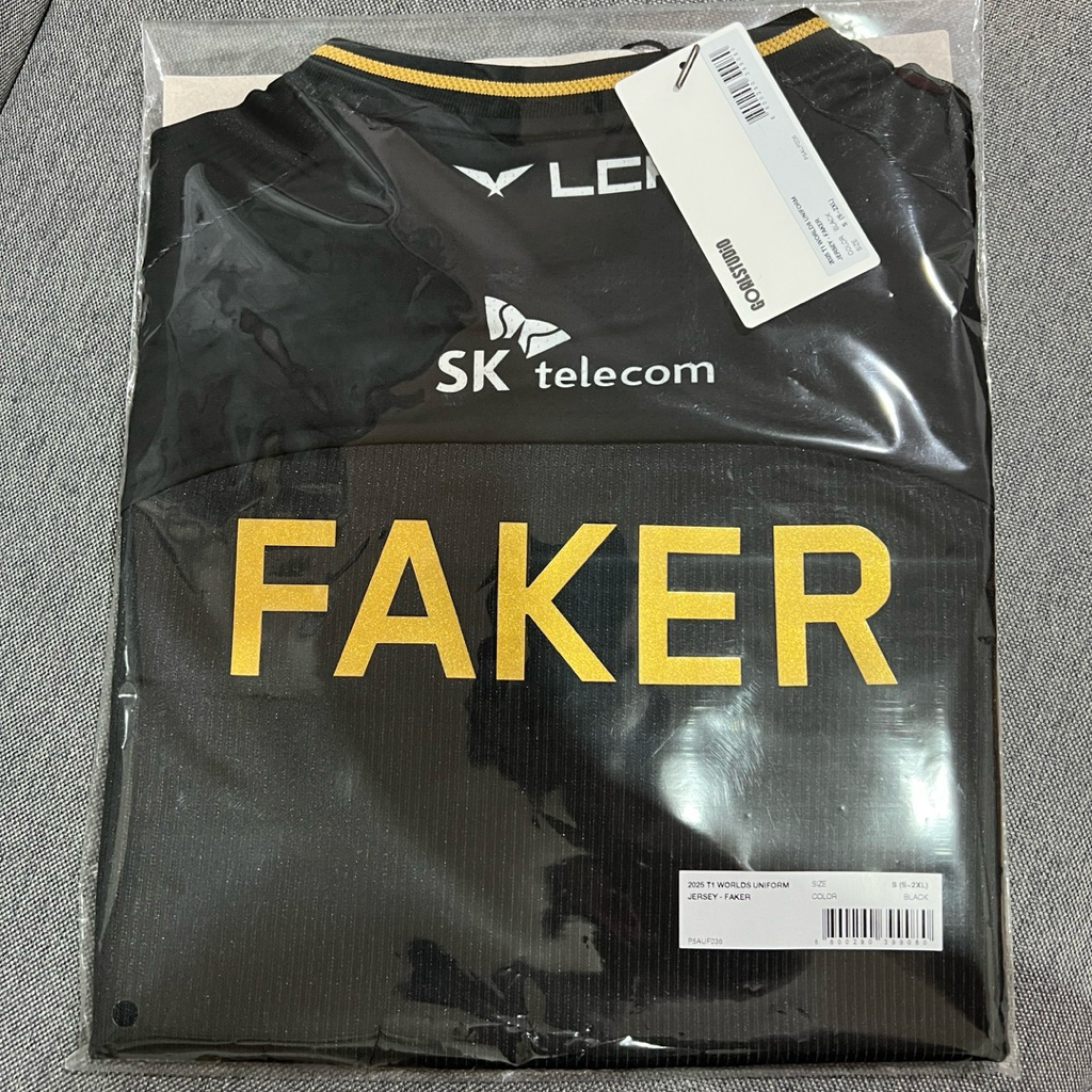 [ของแท้] Jersey T1 Worlds 2025 Faker