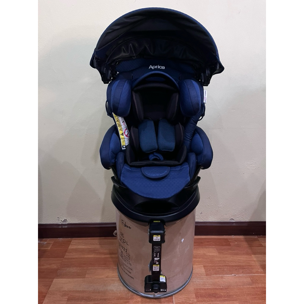 คาร์ซีท APRICA FLADEA GROWระบบติดตั้ง ISOFIX 360รุ่นใหม่ ชนช๊อป มีSide Sheild ระบบป้องกันการชนจากด้า
