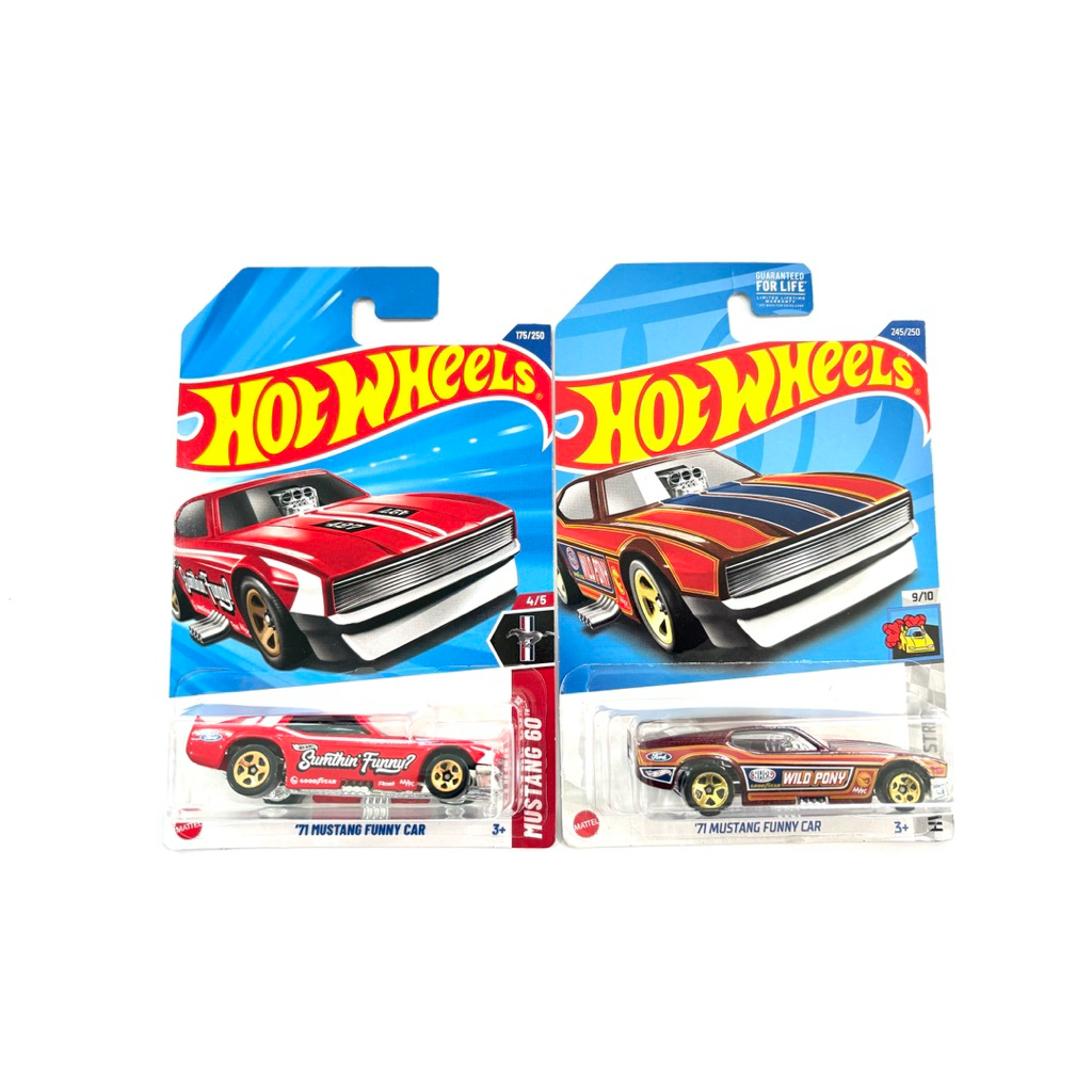 Hot Wheels | ‘71 MUSTANG FUNNY CAR | MUSTANG FUNNY CAR | 🇺🇸เป็นสินค้าแพคอเมริกา✈️ | 📦สินค้ามีพร้อมส่