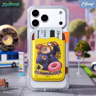 [MS Wallet Zootopia]Zootopia Collection ที่ใส่บัตรแม่เหล็กแปะด้านหลังมือถือ ซูโทเปีย ใช้กับเคสที่มีMagnet กระเป๋าใส่บัตร