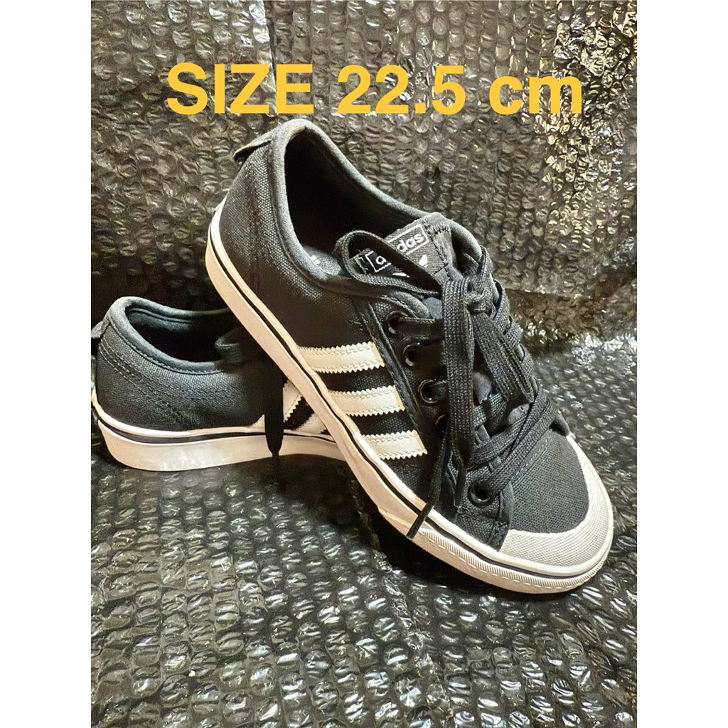 adidas Nizza สีดำ มือสองของแท้