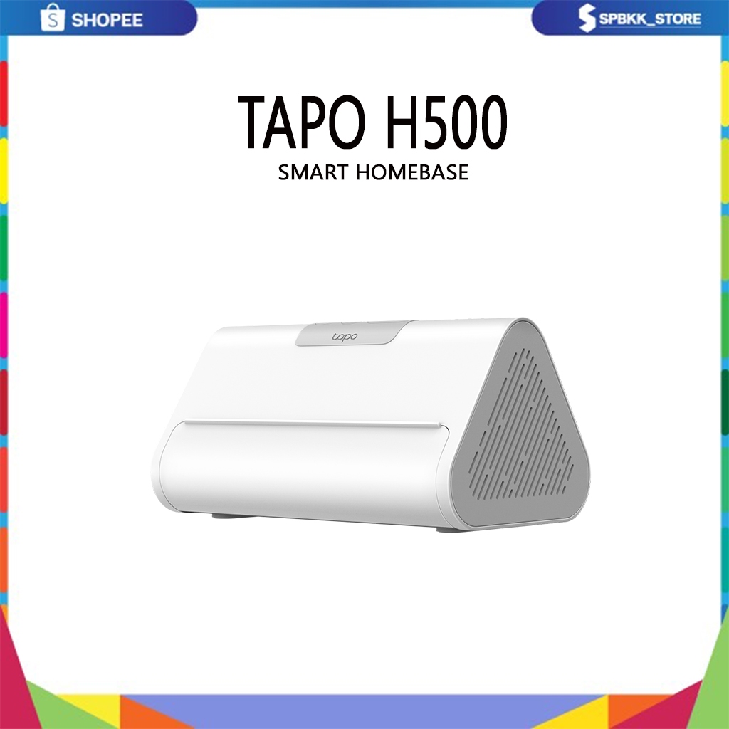 TP-Link TAPO H500 Smart Homebase พื้นที่เก็บข้อมูล เชื่อมต่อกล้องได้สูงสุด16ตัว และใช้งานร่วมกับอุปก