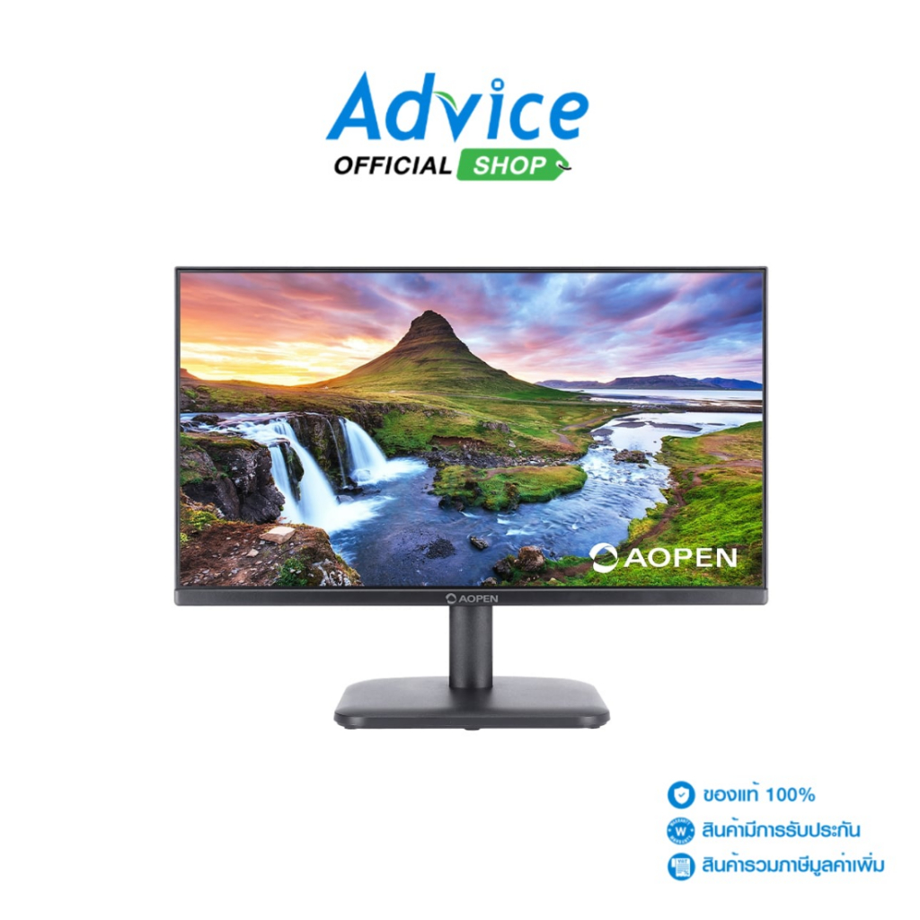 AOPEN MONITOR (จอคอมพิวเตอร์) 21.5'' 22CL1QE3BI (IPS, VGA, HDMI) 100Hz - A0160109