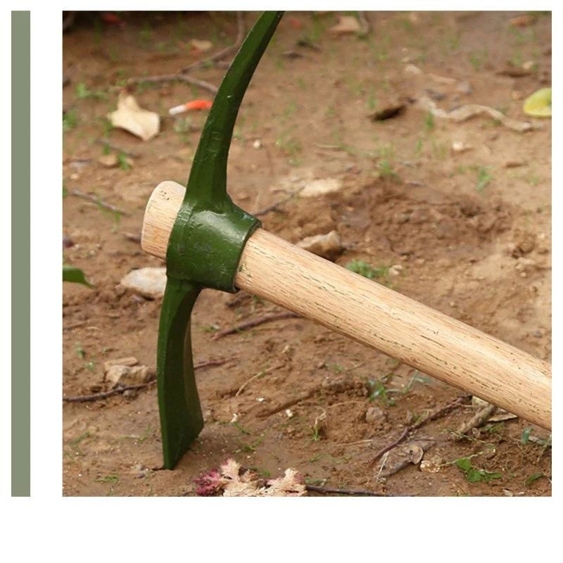 Foundrye เครื่องมือขุดดินด้ามไม้สำหรับทำสวนและตั้งแคมป์ thumbnail 6